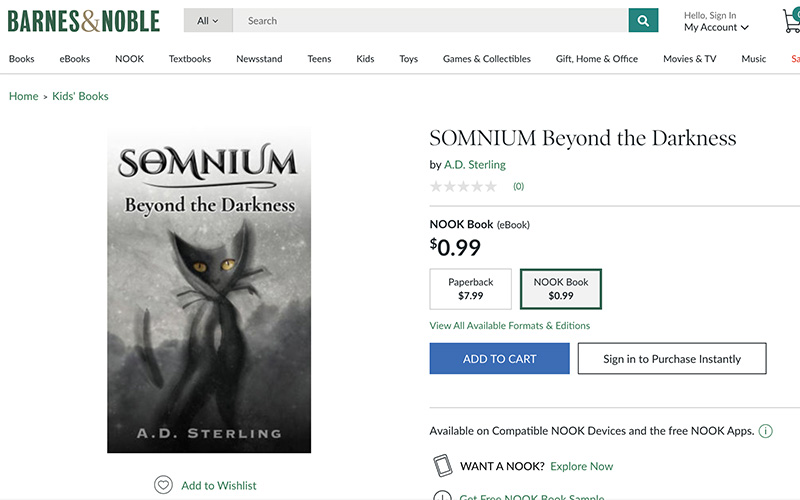 Self-Publishing: Setting up a Barnes & Noble eBook