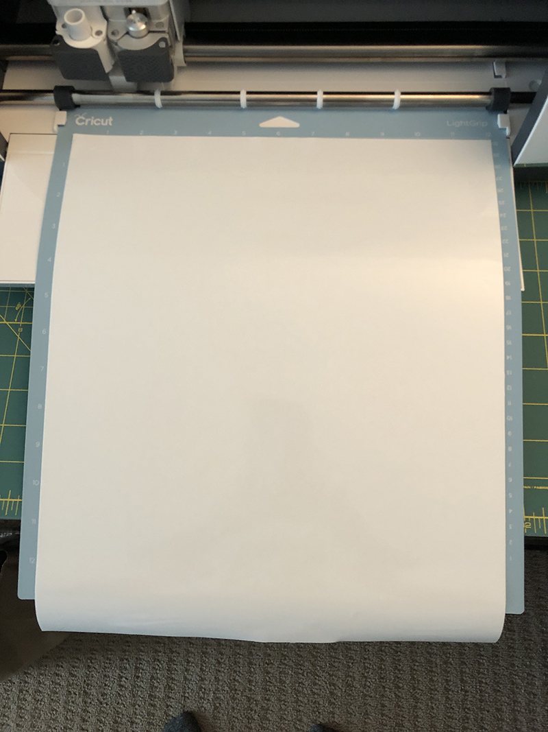 Cricut - loading 12 x 14